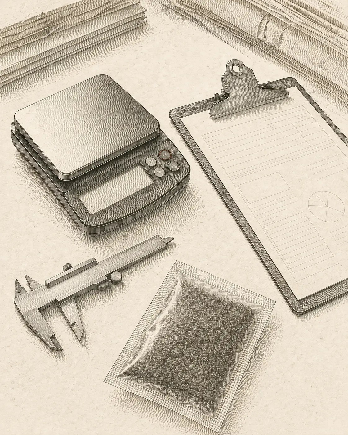 Export specifications checked with precision tools